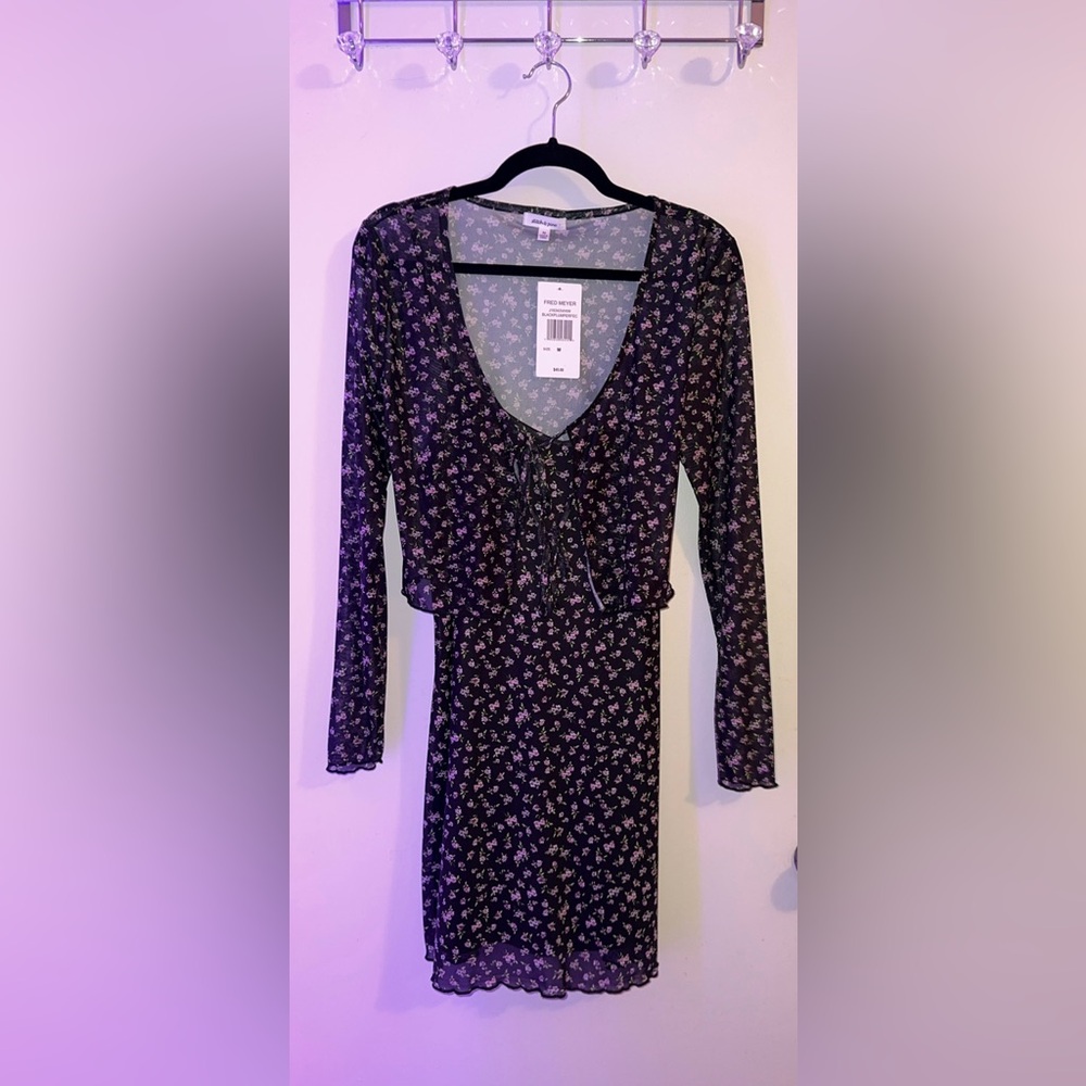 2 Piece floral dress set